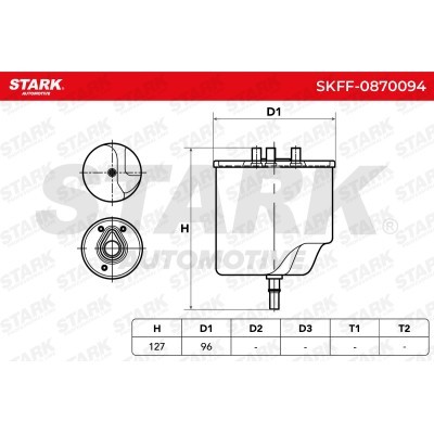 Filtr Paliwa Stark SKFF-0870094 SKFF-0870094 - foto 5