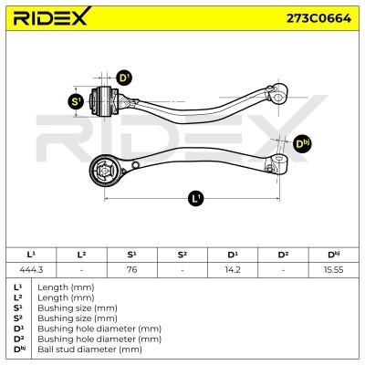 Wahacz RIDEX 273C0664 273C0664 - foto 5