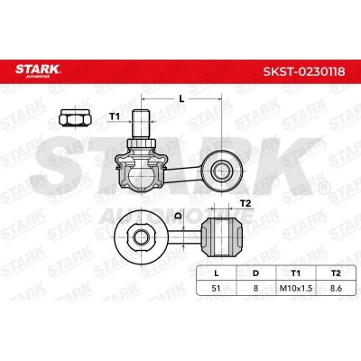 Łącznik Stabilizatora Stark SKST-0230118 SKST-0230118 - foto 4