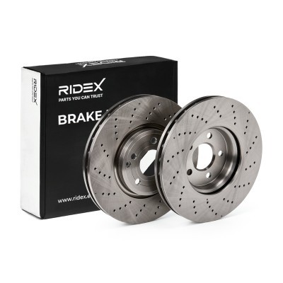 Tarcza hamulcowa RIDEX 82B1115 82B1115 - foto 2