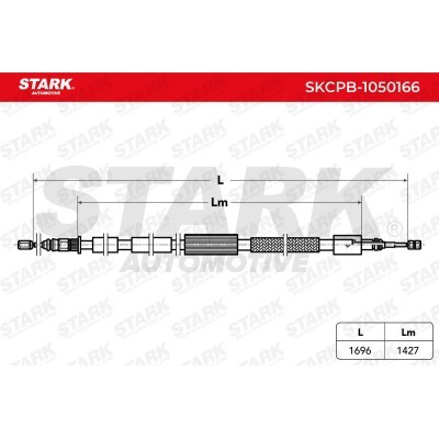 Linka Hamulca Ręcznego Stark SKCPB-1050166 SKCPB-1050166 - foto 4