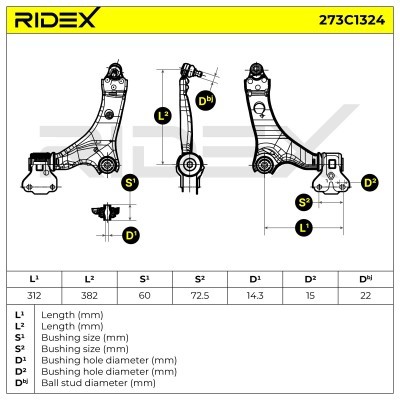 Wahacz RIDEX 273C1324 273C1324 - foto 5