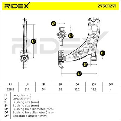 Wahacz RIDEX 273C1271 273C1271 - foto 6