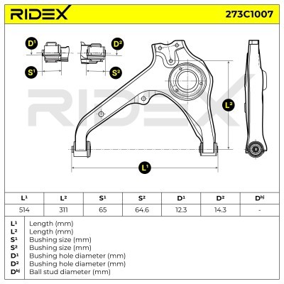 Wahacz RIDEX 273C1007 273C1007 - foto 7