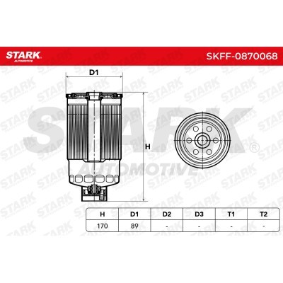 Filtr Paliwa Stark SKFF-0870068 SKFF-0870068 - foto 6
