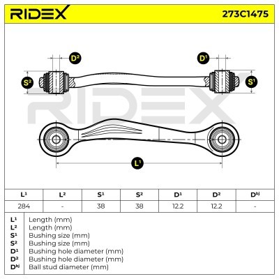 Wahacz RIDEX 273C1475 273C1475 - foto 6