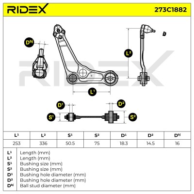 Wahacz RIDEX 273C1882 273C1882 - foto 6