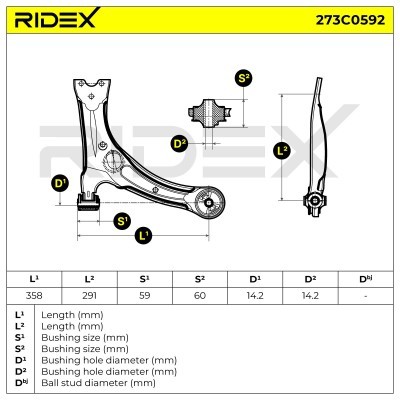 Wahacz RIDEX 273C0592 273C0592 - foto 4