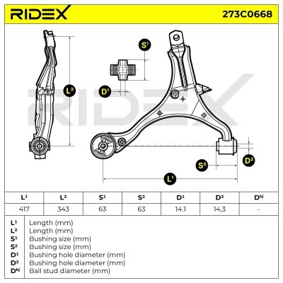 Wahacz RIDEX 273C0668 273C0668 - foto 3