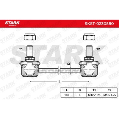 Łącznik Stabilizatora Stark SKST-0230580 SKST-0230580 - foto 5