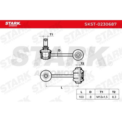 Łącznik Stabilizatora Stark SKST-0230687 SKST-0230687 - foto 6