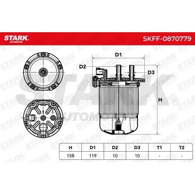 Filtr Paliwa Stark SKFF-0870779 SKFF-0870779 - foto 7