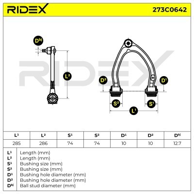 Wahacz RIDEX 273C0642 273C0642 - foto 3