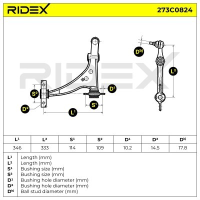 Wahacz RIDEX 273C0824 273C0824 - foto 4