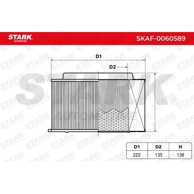 Filtr Powietrza Stark SKAF-0060589 SKAF-0060589 - foto 5