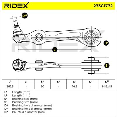 Wahacz RIDEX 273C1772 273C1772 - foto 5