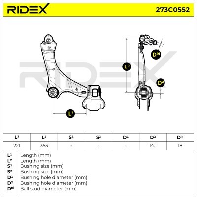 Wahacz RIDEX 273C0552 273C0552 - foto 4