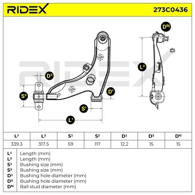 Wahacz RIDEX 273C0436 273C0436 - foto 4