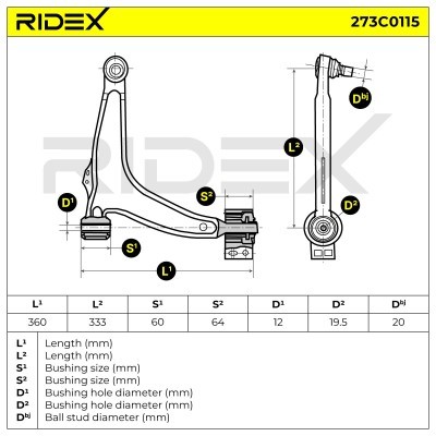 Wahacz RIDEX 273C0115 273C0115 - foto 7