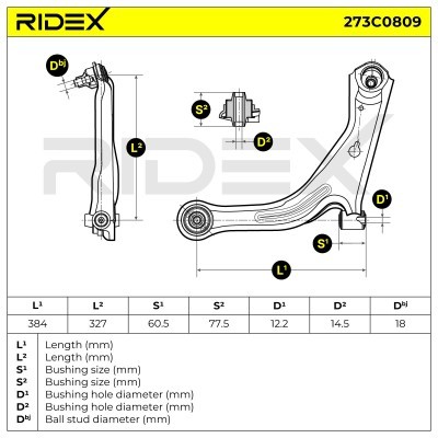 Wahacz RIDEX 273C0809 273C0809 - foto 3