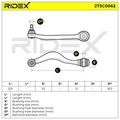 Wahacz RIDEX 273C0062 273C0062 - foto 3