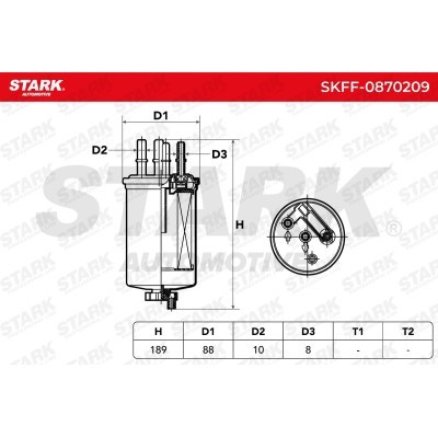 Filtr Paliwa Stark SKFF-0870209 SKFF-0870209 - foto 5