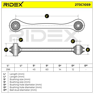 Wahacz RIDEX 273C1059 273C1059 - foto 6