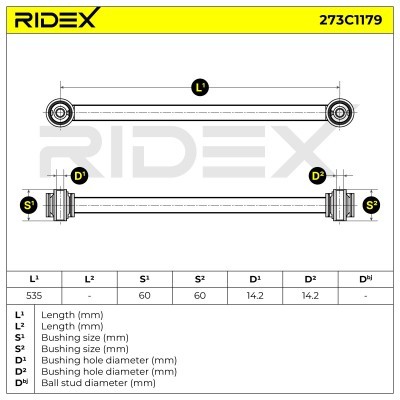 Wahacz RIDEX 273C1179 273C1179 - foto 5