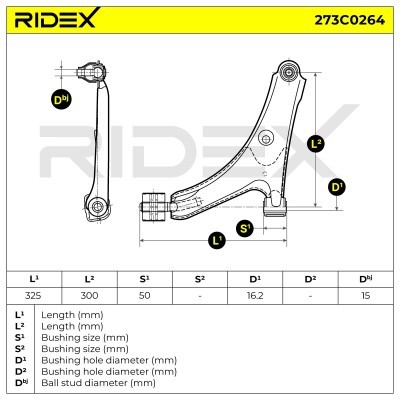 Wahacz RIDEX 273C0264 273C0264 - foto 3