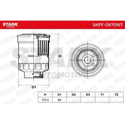 Filtr Paliwa Stark SKFF-0870167 SKFF-0870167 - foto 5