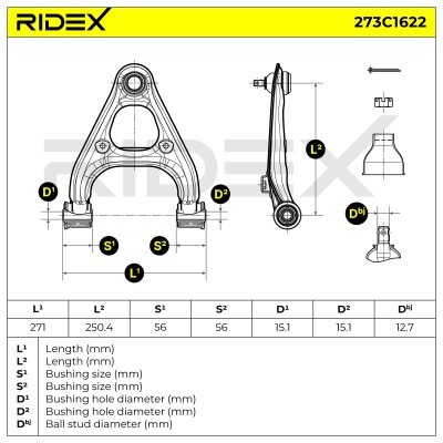 Wahacz RIDEX 273C1622 273C1622 - foto 7