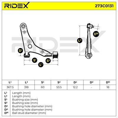 Wahacz RIDEX 273C0131 273C0131 - foto 6