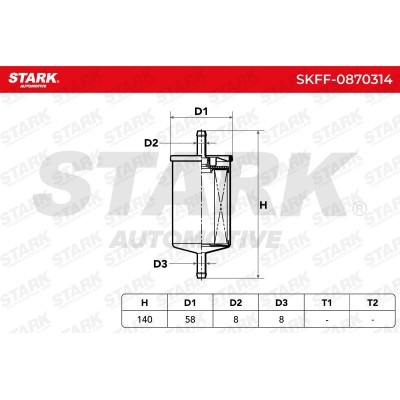 Filtr Paliwa Stark SKFF-0870314 SKFF-0870314 - foto 5