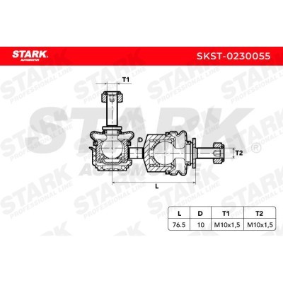 Łącznik Stabilizatora Stark SKST-0230055 SKST-0230055 - foto 4