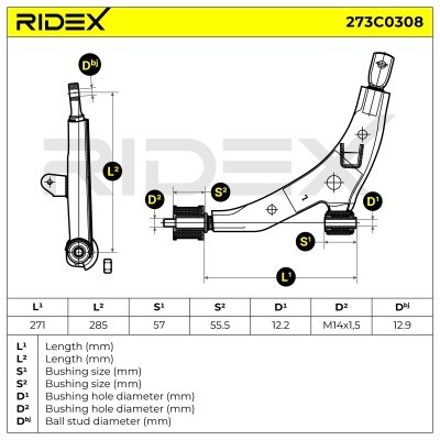 Wahacz RIDEX 273C0308 273C0308 - foto 5