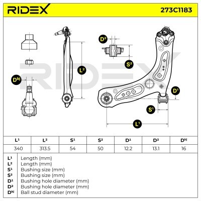 Wahacz RIDEX 273C1183 273C1183 - foto 6