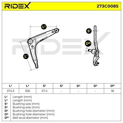 Wahacz RIDEX 273C0085 273C0085 - foto 5