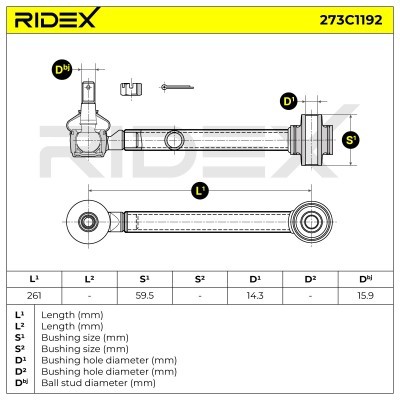 Wahacz RIDEX 273C1192 273C1192 - foto 5