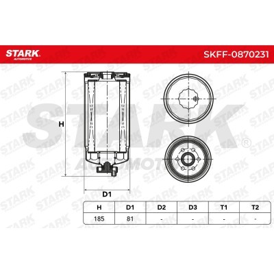 Filtr Paliwa Stark SKFF-0870231 SKFF-0870231 - foto 6