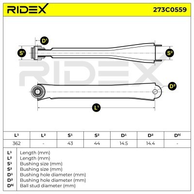 Wahacz RIDEX 273C0559 273C0559 - foto 5