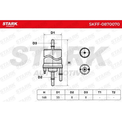 Filtr Paliwa Stark SKFF-0870070 SKFF-0870070 - foto 5