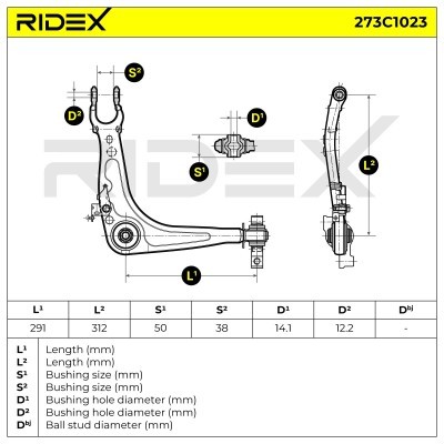Wahacz RIDEX 273C1023 273C1023 - foto 6