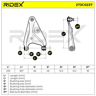 Wahacz RIDEX 273C0237 273C0237 - foto 5