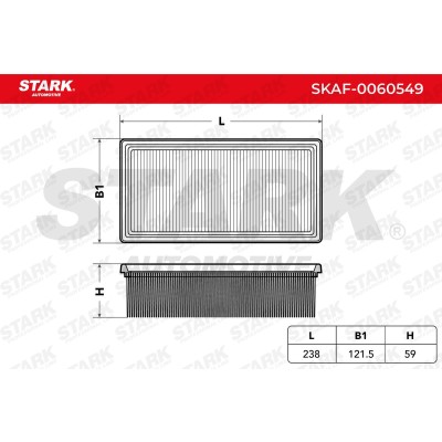Filtr Powietrza Stark SKAF-0060549 SKAF-0060549 - foto 6