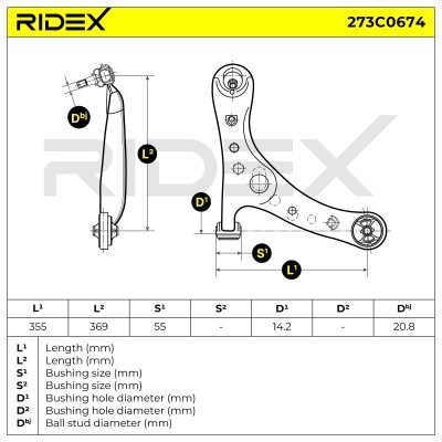 Wahacz RIDEX 273C0674 273C0674 - foto 6