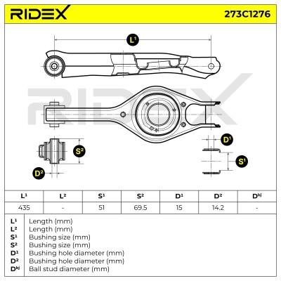 Wahacz RIDEX 273C1276 273C1276 - foto 6