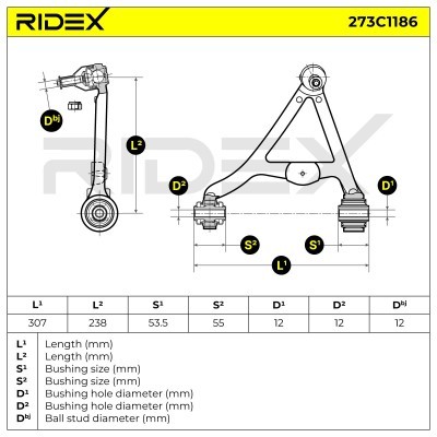 Wahacz RIDEX 273C1186 273C1186 - foto 6