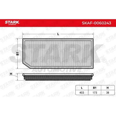 Filtr Powietrza Stark SKAF-0060243 SKAF-0060243 - foto 4