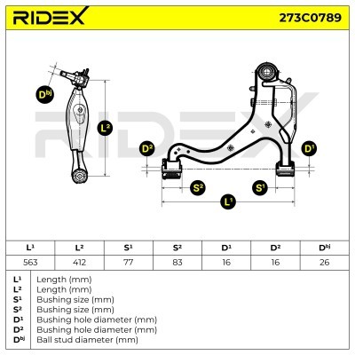 Wahacz RIDEX 273C0789 273C0789 - foto 8