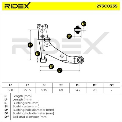 Wahacz RIDEX 273C0235 273C0235 - foto 5